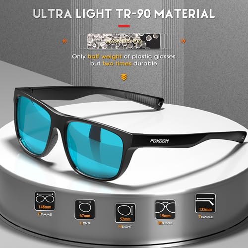 SIPLION Foxdon Driving Polarized Sunglasses Men - Classic Fishing Sunglass Glare Reducing UV400 Protection2