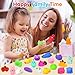 Yunaking 130PCS Squishies Mochi Squishy Toy, Kawaii Squishies Party Favors for Kids Stress Relief Fidget Toys Treasure Box Toys Classroom Prizes Kid Easter Egg Fillers Xmas Goodie Bag Stuffers, Random