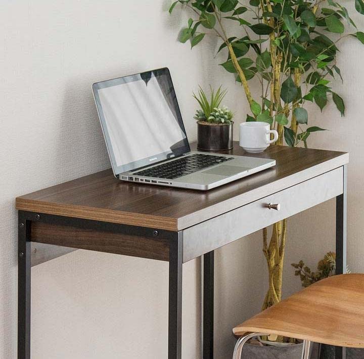 Amazon | 【北欧モダン＆アンティーク調】ウォールナット木目 引き出し