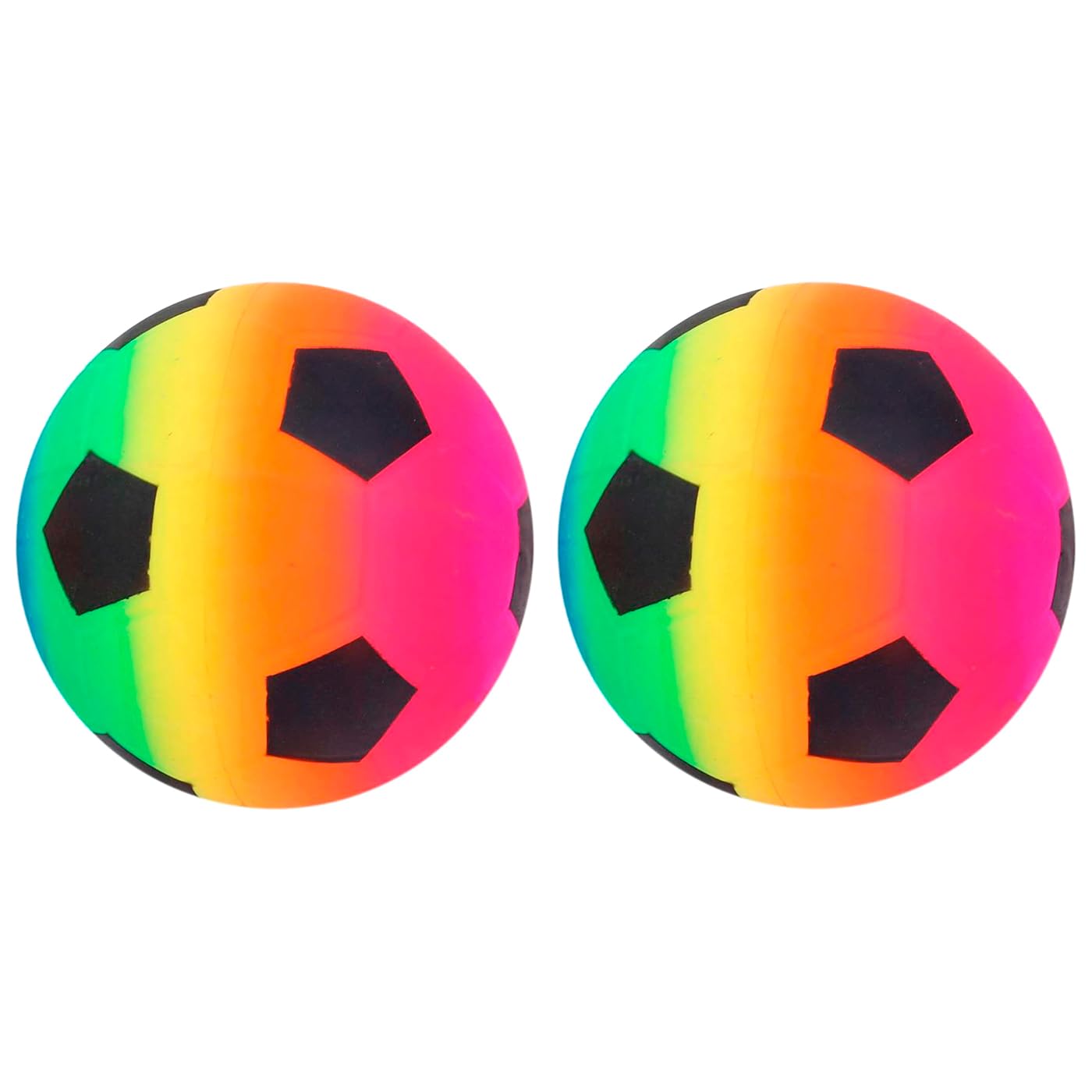 Tradineur - Pack de 2 Pelotas Antiestres Diseño Fútbol - Ideal para aliviar el estres, Relajarse, Regalo Original