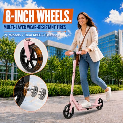 Thanksfine Foldable Kick Scooter