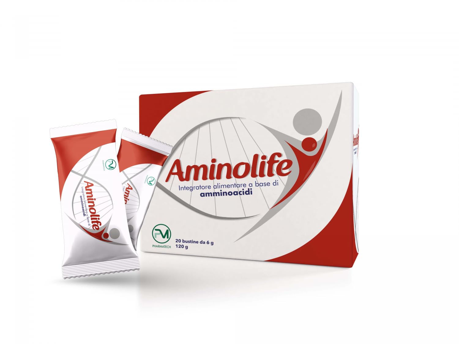Aminolife 20 bustine Integratore alimentare aminoacidi Piemme Pharmatech