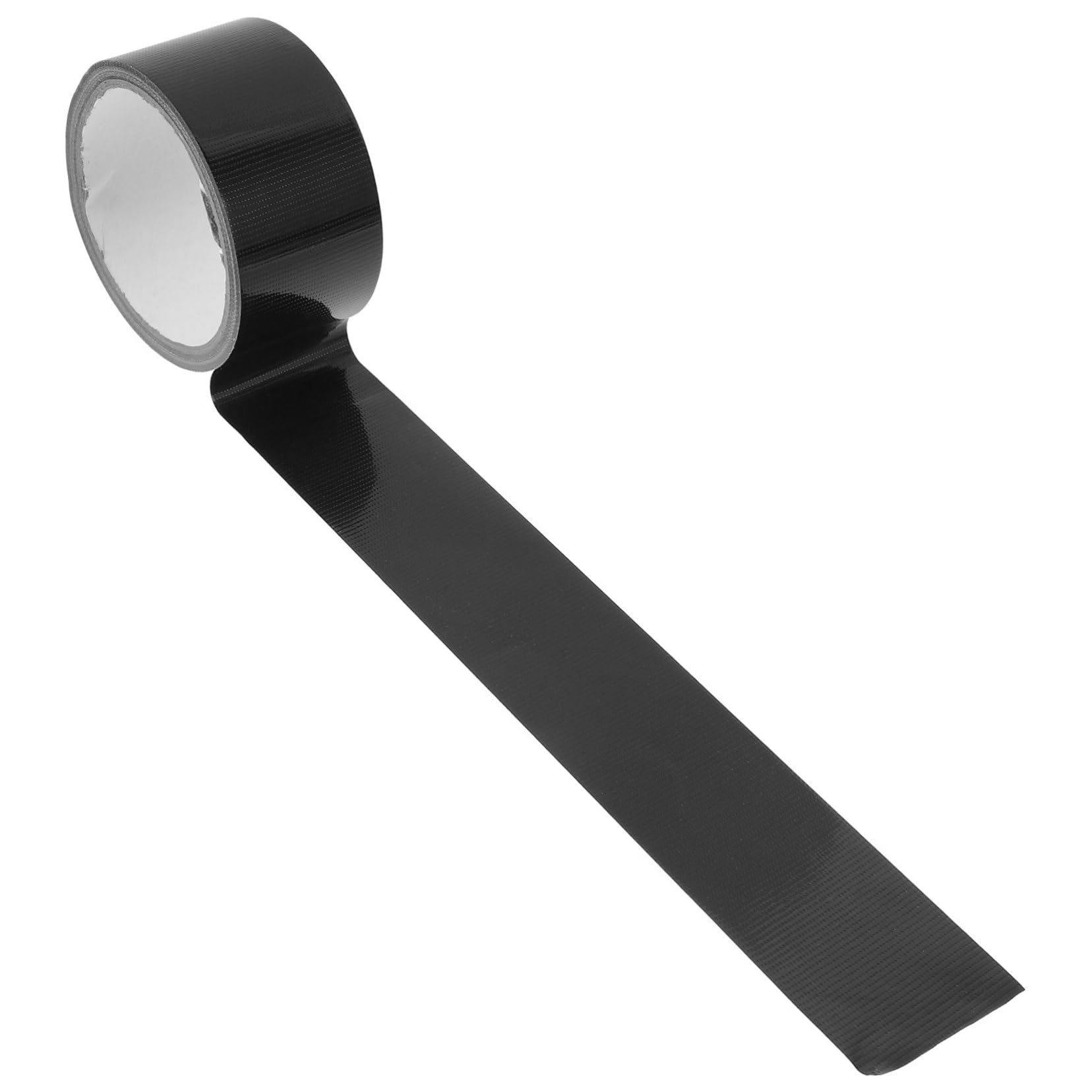 Ciieeo Cinta Fuerte Conducto Alfombra Cinta Adhesiva Reparar Cinta De Butilo Artesanía Cinta De Reparación De Telas Cinta Autoadhesiva Banda Negro Fibra De Gasa 2 Rollos*4
