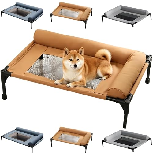 AOKOWN ペット用脚付きメッシュベッド