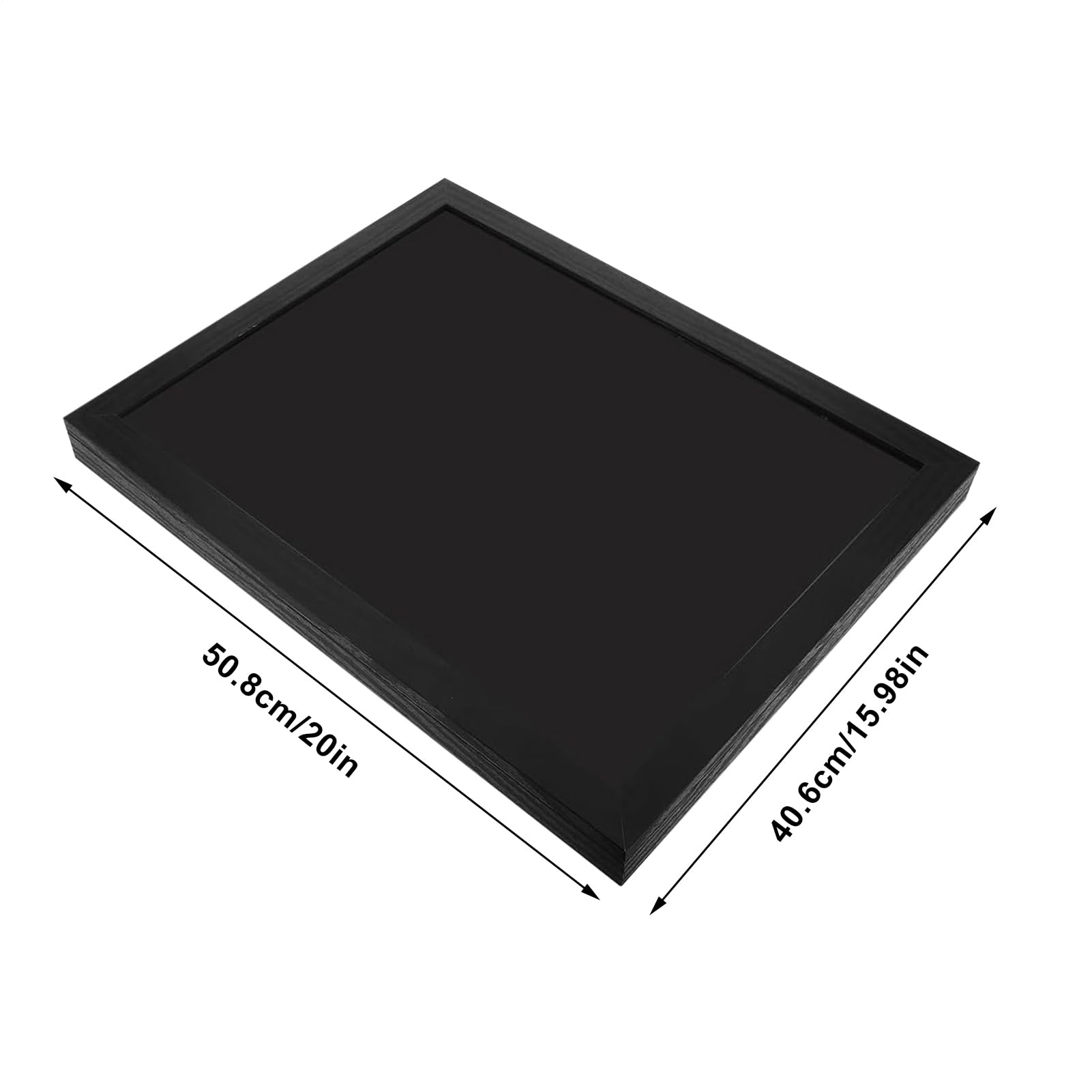 Cadre Pour Maillot De Foot 40x50cm - Mural Cadre Photo Pour Maillot De Football - Anti-Poussière Grande Boîte En Bois Pour Joueurs Collectionneurs Athlètes Baseball - Noir