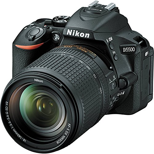 Nikon D5500 DX-format Digital SLR w/ 18-140mm VR Kit (Black)