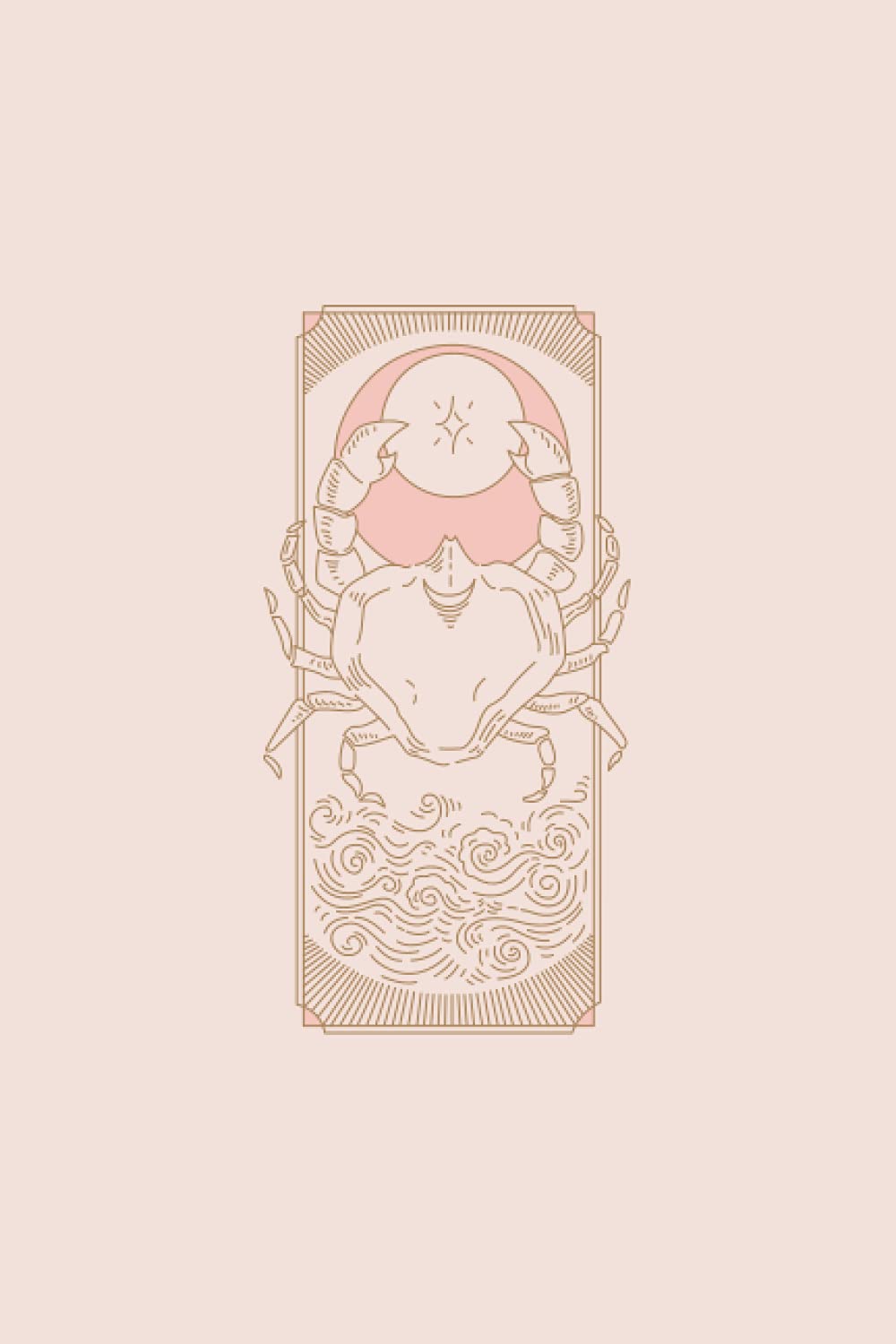 My Journal - Cancer: A dot journal for the star sign Cancer