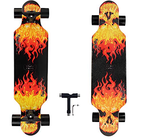 31 Inch Longboard Skateboard pro Longboards Cruiser Skateboards for Beginners Kids Teens T-Tool Included