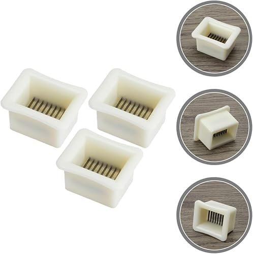 Miniatura 8 de Cortador manual de frijoles franceses, cortador de verduras para perros calientes, cortador de frijoles de acero inoxidable de plástico fácil de