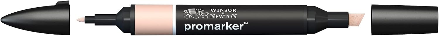 Winsor & Newton 0203630 ProMarker Professional Layout Marker - 2 Tips, Fine & Wide for Drawings Design & Layouts - Antique White - Image 3
