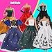 ZTWEDEN Doll Dress Set with Handmade Doll Clothes Wedding Party Dresses Gown Includes Gloves for 11.5 Inch Girl Doll（6 Styles）