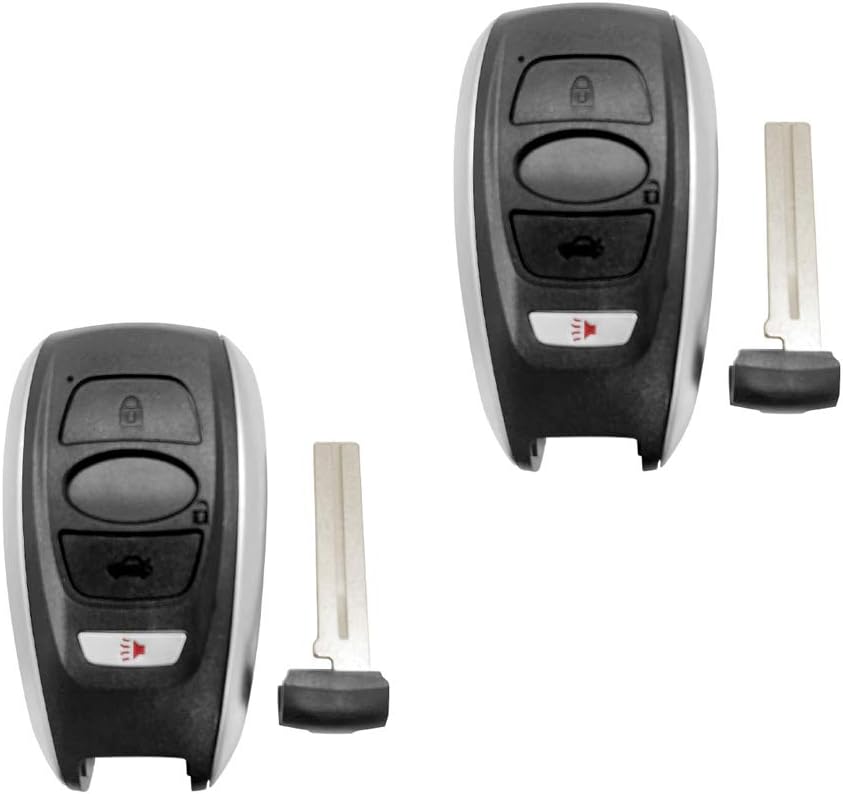 2 BexKeyless New Replacement Remote Car Key Fob fits HYQ14AHC 313.4MHZ Subaru 2015-2017 Legacy Outback XV Crosstrek/2015-2016 Impreza/2016-2018 Forester WRX STI