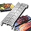 Edelstahl Flammlachs Halter - 180° Drehbar Mit 5 Neigungswinkeln Für Grill & Feuerschale