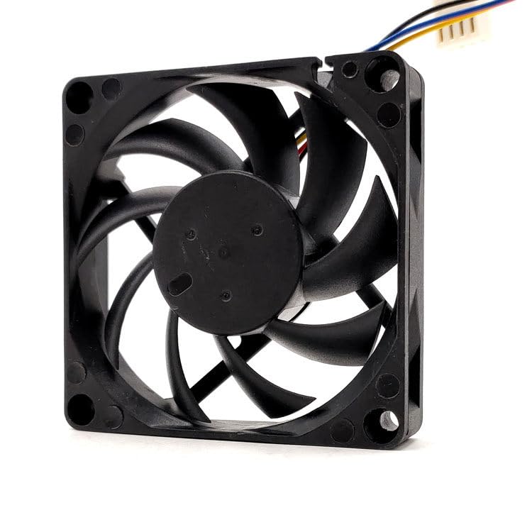 DE07015B12U 12V DC 0.7A 70x70x15mm 2.3.4-Wire Temperature Control Fan 7CM for Power Supplies & Industrial(3 Lines)
