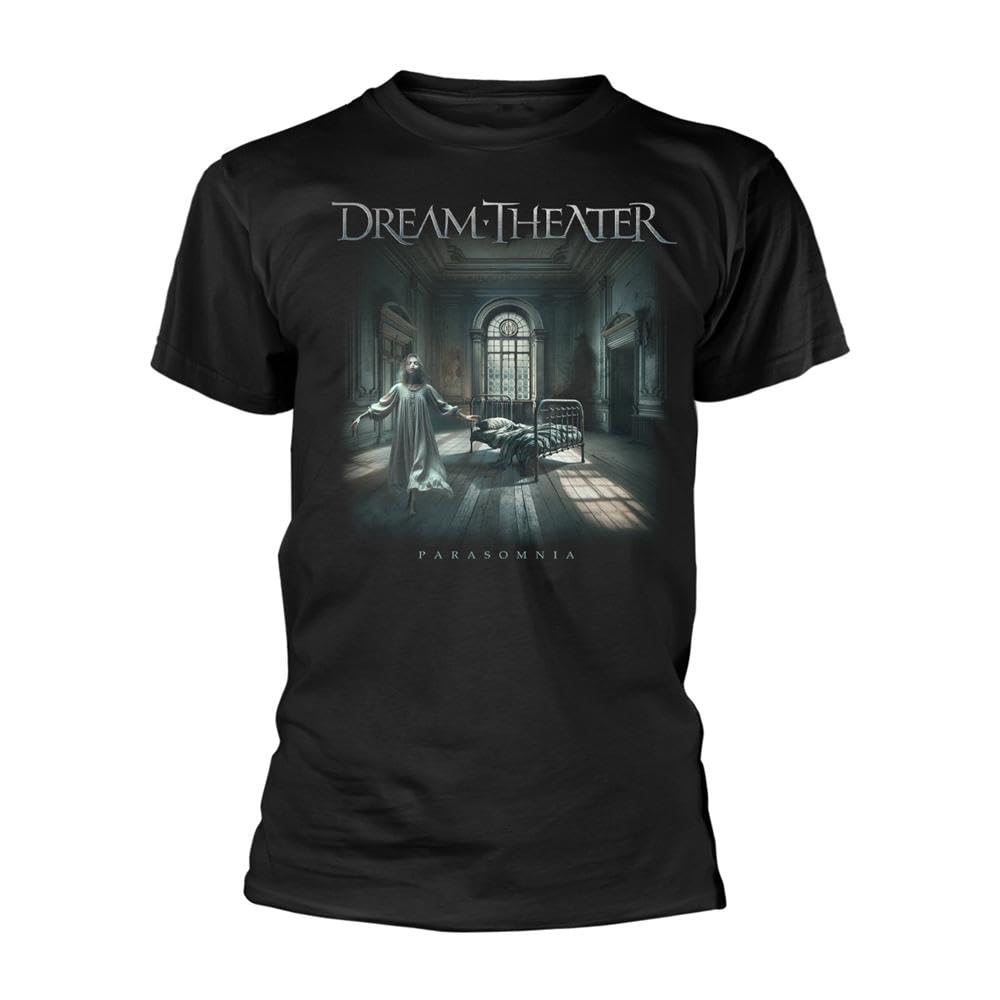 PlasticHead Dream Theater Parasomnia Black T-Shirt (UK, Alpha, S, Regular, Regular, Black)