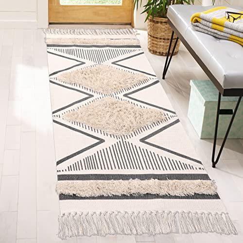 Kimode Washable Runner Rug 2' X 5', Hand Woven Soft Kitchen Runner, Durable Hallway Rug Runner For Bathroom Laundry Room Bedroom Entryway Mat Farmhouse Boho Home Decor #TOP7