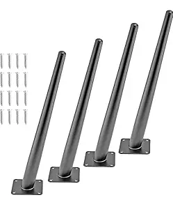 Aakash Decor Sofa Leg 8 Inch / 20 Cms Sofa Furniture Black Cone Shape Sofa Leg Pack of 4