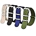 Ritche 22mm Nato Watch Straps,Nylon Replacement Men Women Bands