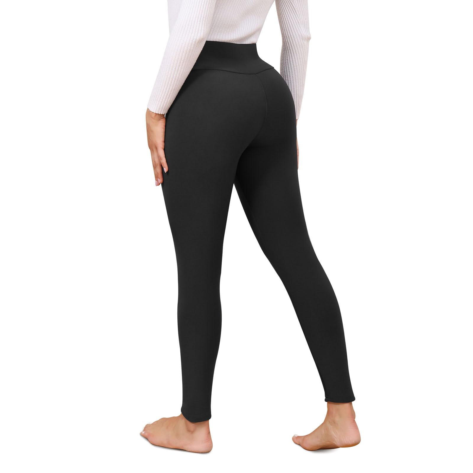 Leggins Termici Donna Invernali Vita Alta Leggins Felpati Pantaloni Calzamaglia Termica Donna