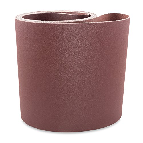 Red Label Abrasives 6 X 108 Inch 100 Grit Aluminum Oxide Multipurpose Sanding Belts, 2 Pack
