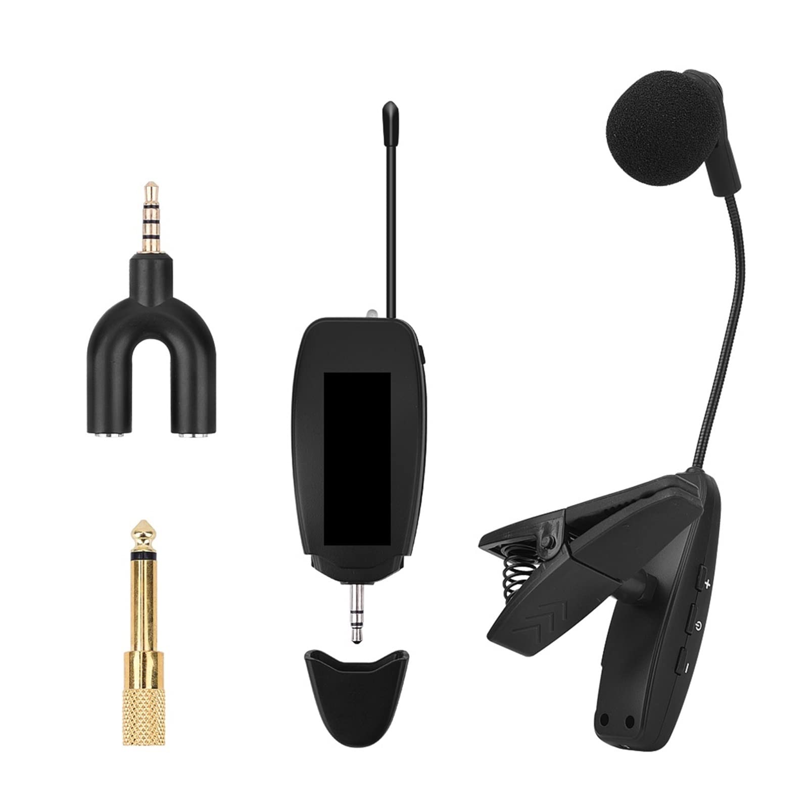 Kontroler miksera DJ Instrument bezprzewodowy mikrofon kondensator mikrofon MIC GOSENECK GŁOSOWANIE SKOWIAM NA ŻYWO DLA SAKSOPOFOFON TRIBET TUBA do streamingu/podcastów/gier, telefonu, komputera