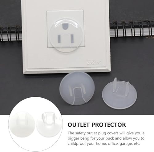 Miniatura 4 de Cubiertas de salida Cubierta eléctrica Cubierta de enchufe a prueba de niños Cubiertas de enchufe de salida Cubiertas de enchufe de seguridad para