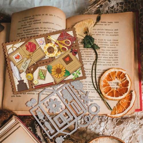 Matrices de découpe scrapbooking en métal robuste pour gaufrage fin - 7
