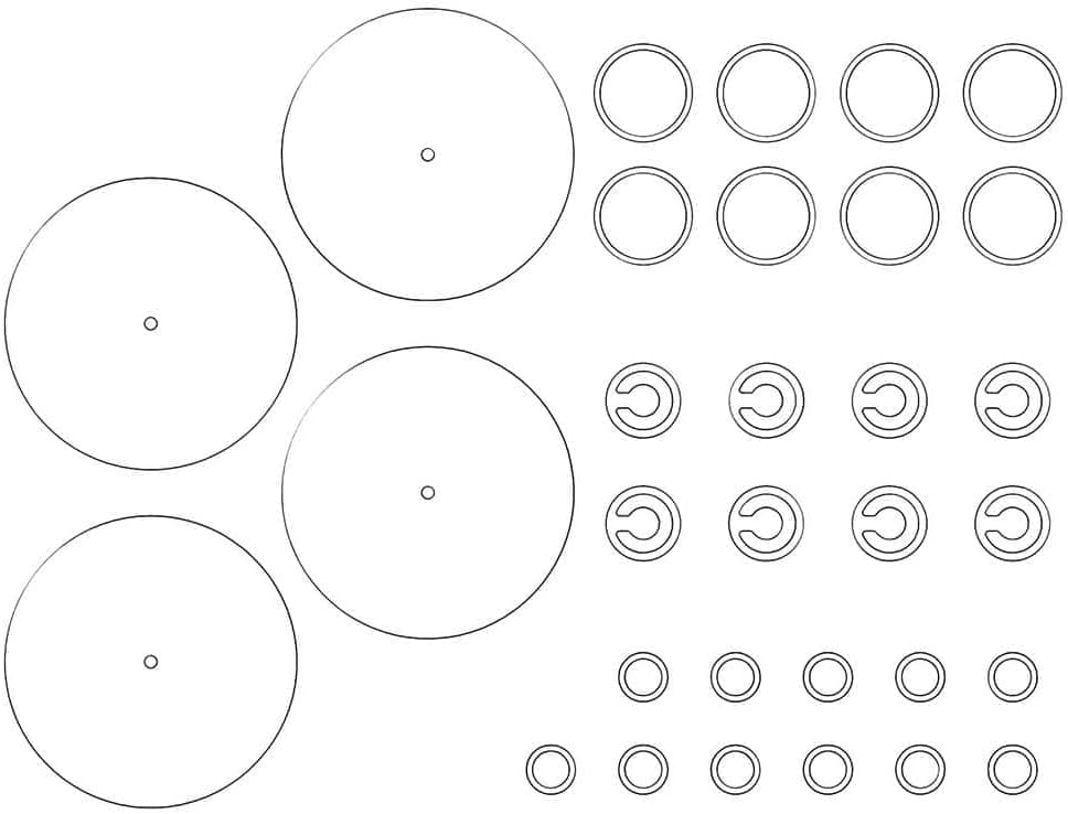 Welch Air Compressor & Vacuum Pump Accessories; Type Diaprhm Pump Service Kit