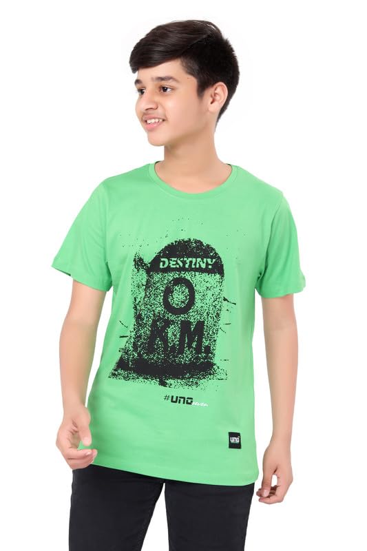 Image of UNOseven Boys Cotton T-Shirt - Pack of 2