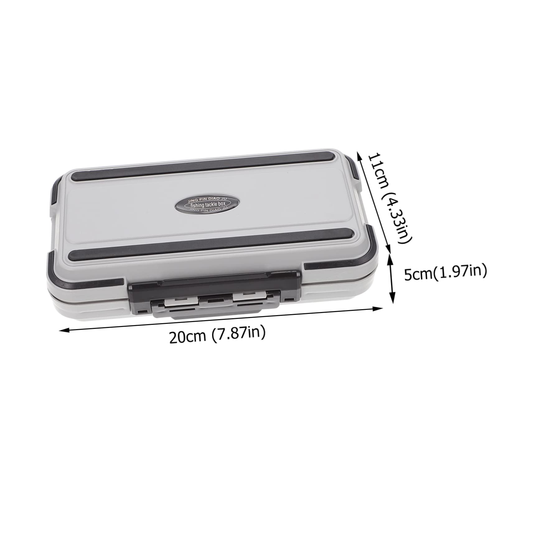 Toyvian 1Pc Fishing Accessories Storage Box Durable Tool Organizer for Hooks Baits and Tackle Supplies present for Fishing Enthusiasts