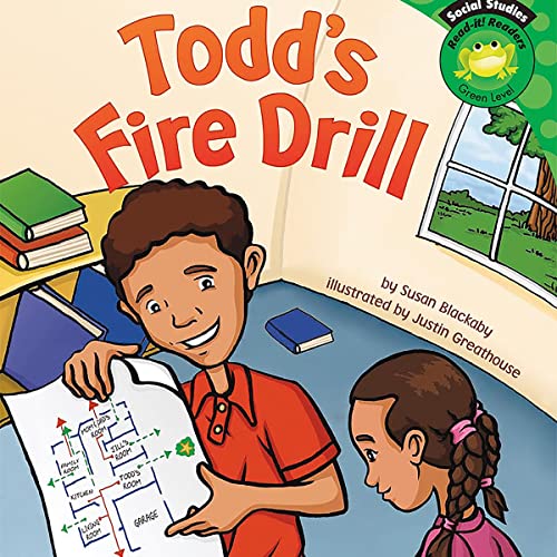 Todd's Fire Drill by Susan Blackaby, Justin Greathouse episode artwork