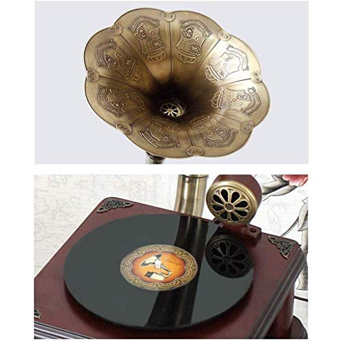 Tourne-disque rétro, gramophone portable, tourne-disque gramophone rétro, phonographe vintage en bois - Les Beatles, Paul McCartney, John Lennon, RIngo Starr, George Harrison Tourne-disque rétro, gramophone portable, tourne-disque gramophone rétro, phonographe vintage en bois – Image 4