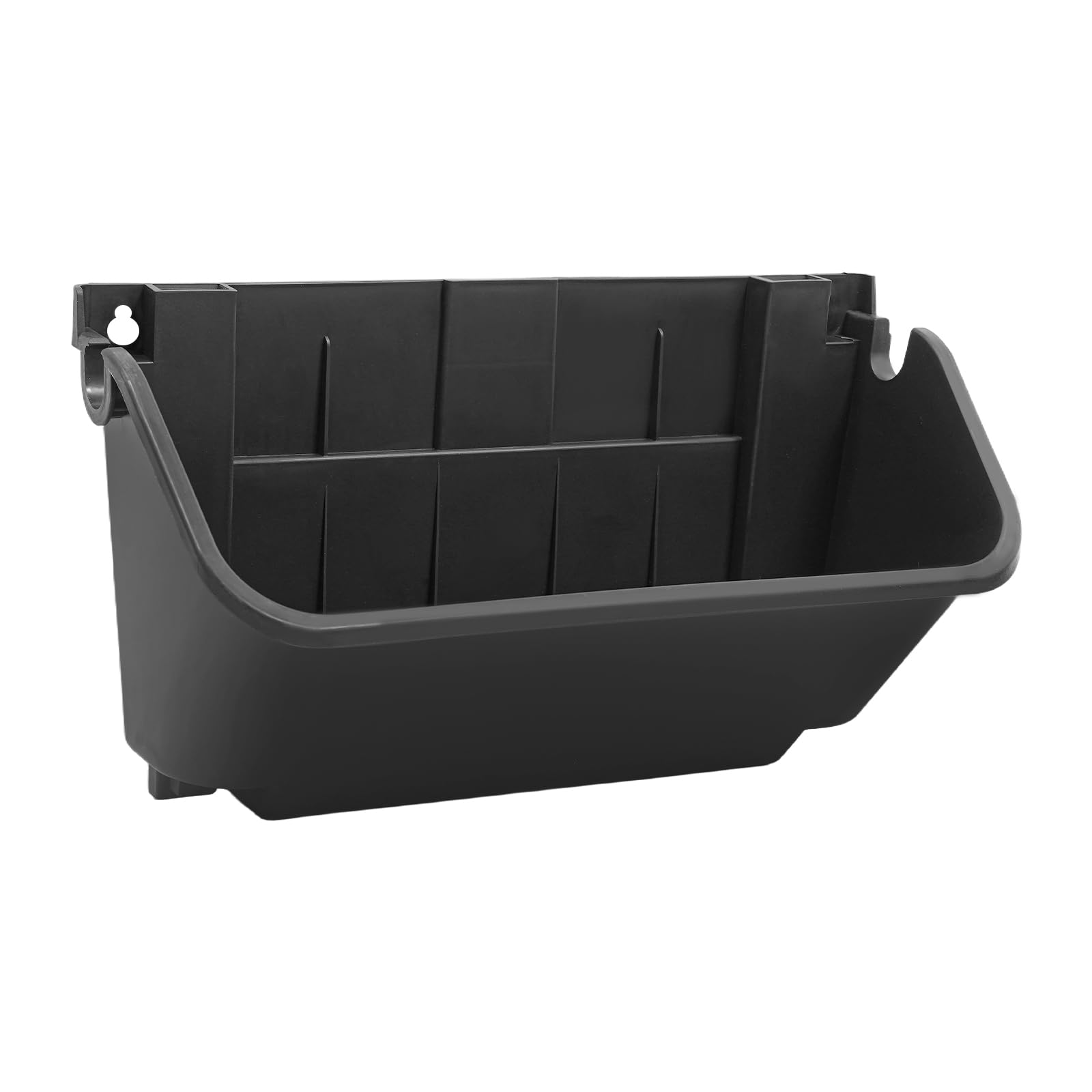 Juego de 18 macetas verticales de pared con sistema de riego por goteo, 350ml, para pared, 70kg, jardín vertical para balcón o jardín, 33*14*18.5cm, Negro