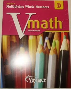 Paperback V Math Multiplying Whole Numbers Module 4 (Multiplying Whole Numbers, Module 4, D, Module 4) Book