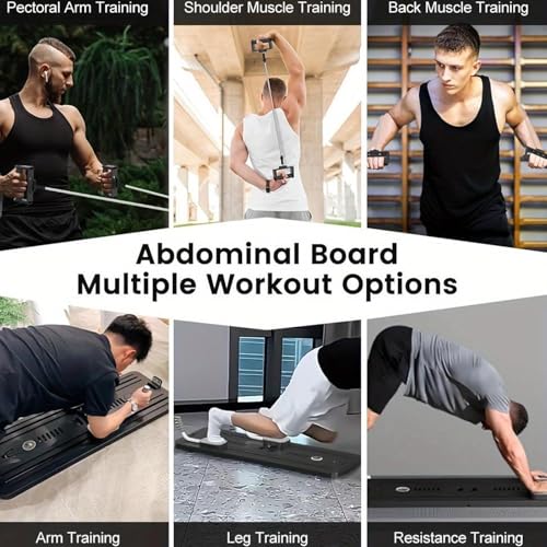 Rueda abdominal de rebote y rodillo multifunción para fitness en casa 6