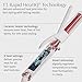 T3 Switch Kit Classic Trio Professional Interchangeable Curling Iron with 3 Ceramic Clip Barrels for Curling and Waving, 9 Adjustable Heat Settings & Ion Generator