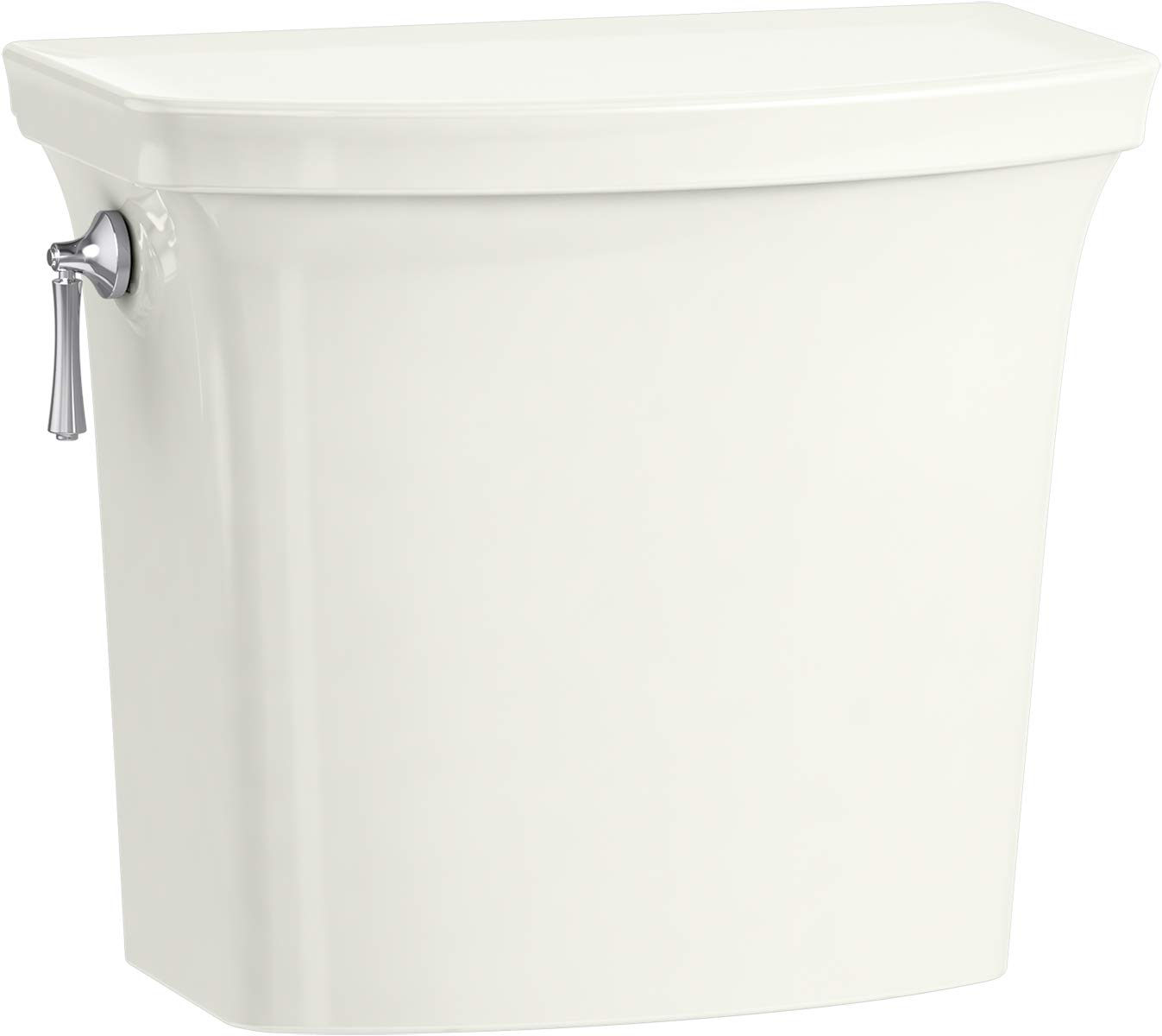 KOHLER Corbelle® with ContinuousClean 1.28 gpf Toilet Tank with AquaPiston® Flush Technology and Left-Hand Trip Lever