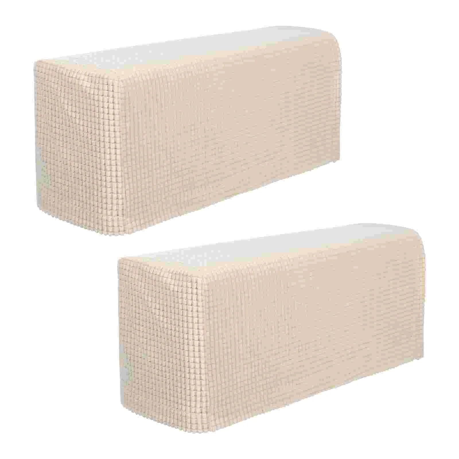 SFOIKVG Arm Covers 2pcs Couch Arm Covers Sofa Armrest Cover Recliner Protectors Elastic Slipcover for Sofa Chair
