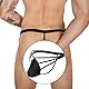 FULLJOYLOVE Herren Jockstraps Sexy Unterwäsche Ausschnitt Low Rise Höschen Beutel Riemen Ausbuchtung G String Dehnbare Unterhose