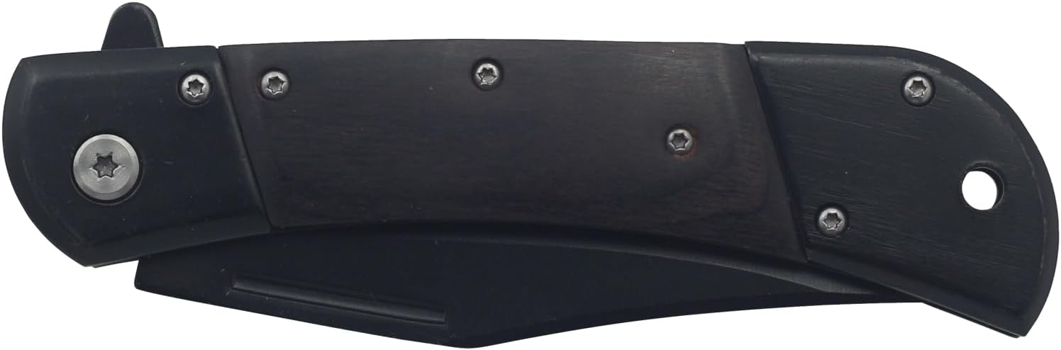 Tactical Pocket Knife - 420 Stainless Steel Blade, Folding Pocket Knife For Men, Perfect Hunting Accessories & Cool Knife For Outdoorsmen, Fisherman, & Collectors