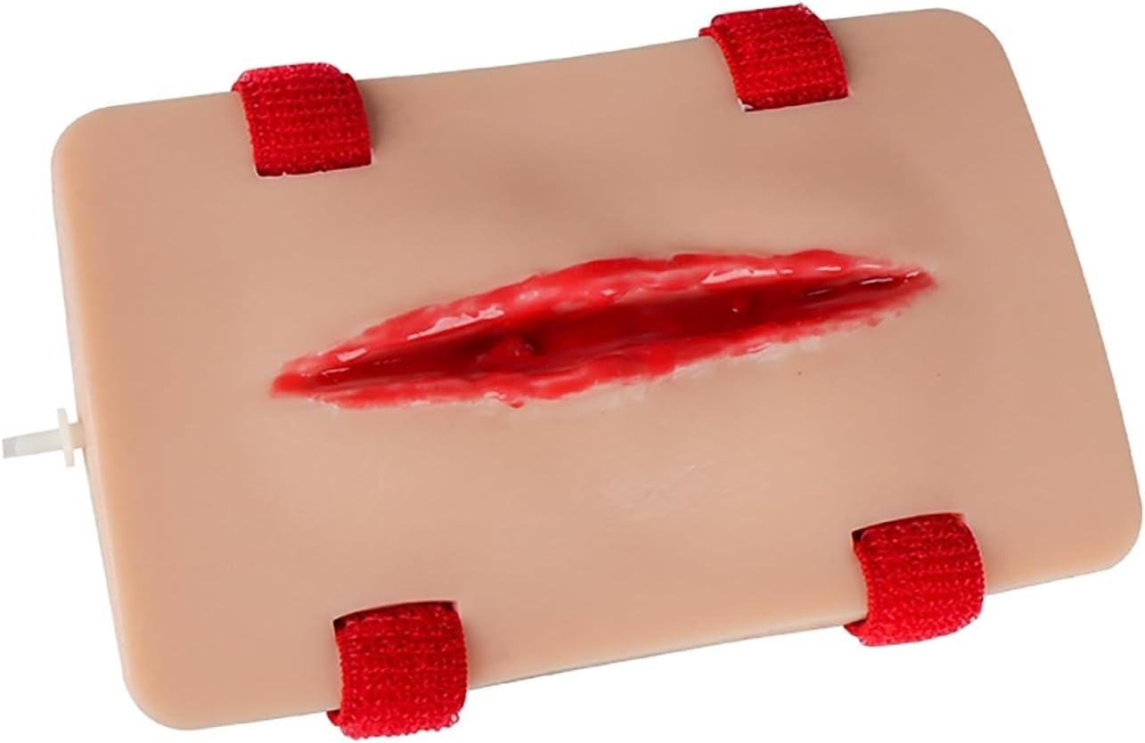 Simulates Wound Kit, Wound Packing and Trainer Kit, Bleed Control Suturing Exercises, Stop The Bleed Training Kit, for Medical Education Tools Classes Hemostasis Practice Aid