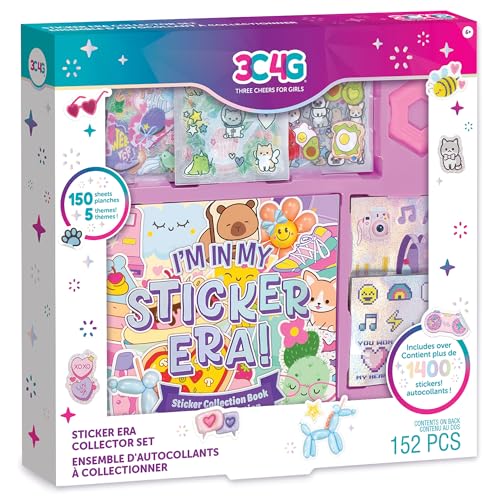 Álbum de pegatinas 3C4G para tardes creativas y viajes en familia