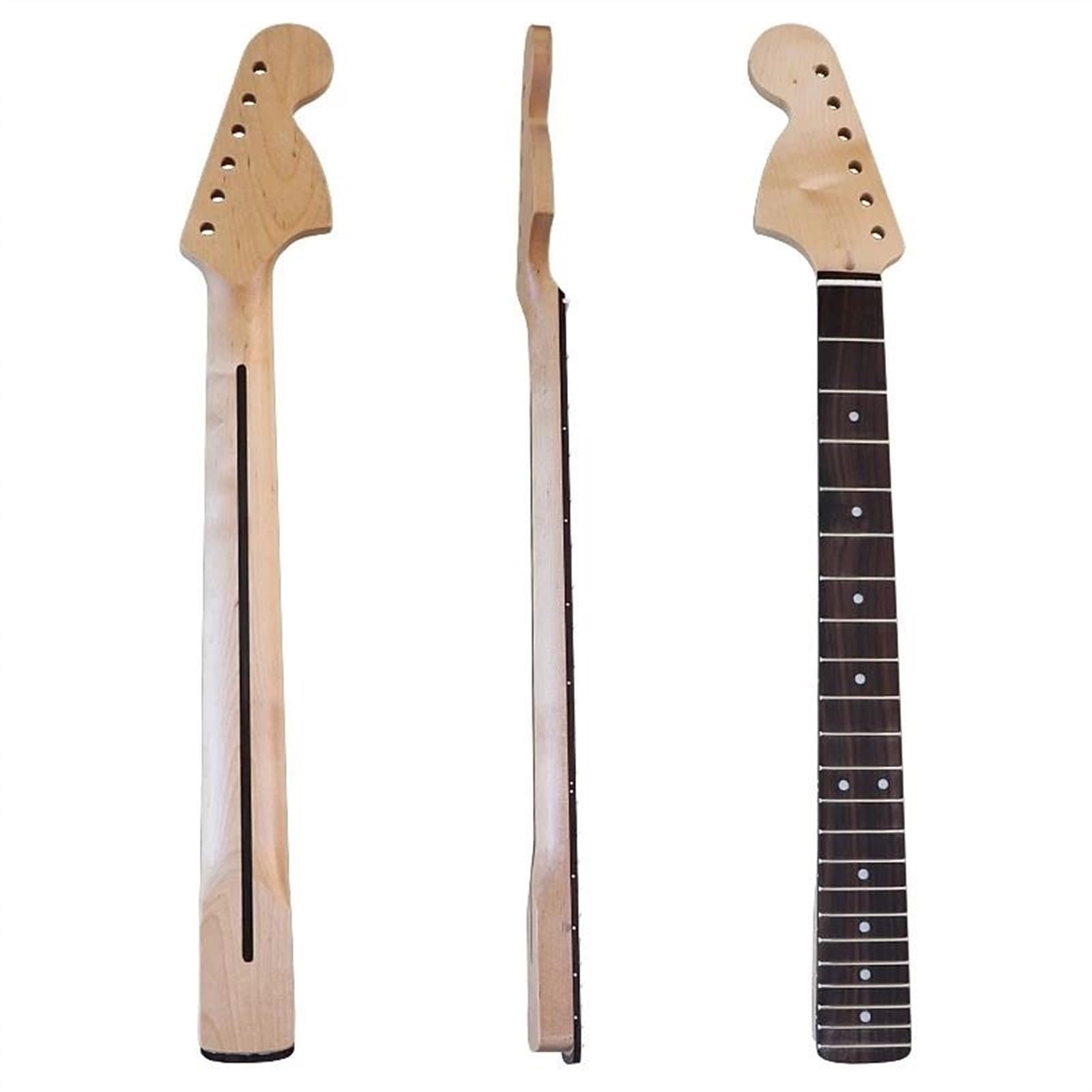 22-progowy, 6-strunowy Gryf Dla Leworęcznych Z Dużą Główką I Podstrunnicą Z Palisandru Klonowego, Zmodyfikowany Instrument(Rosewood)