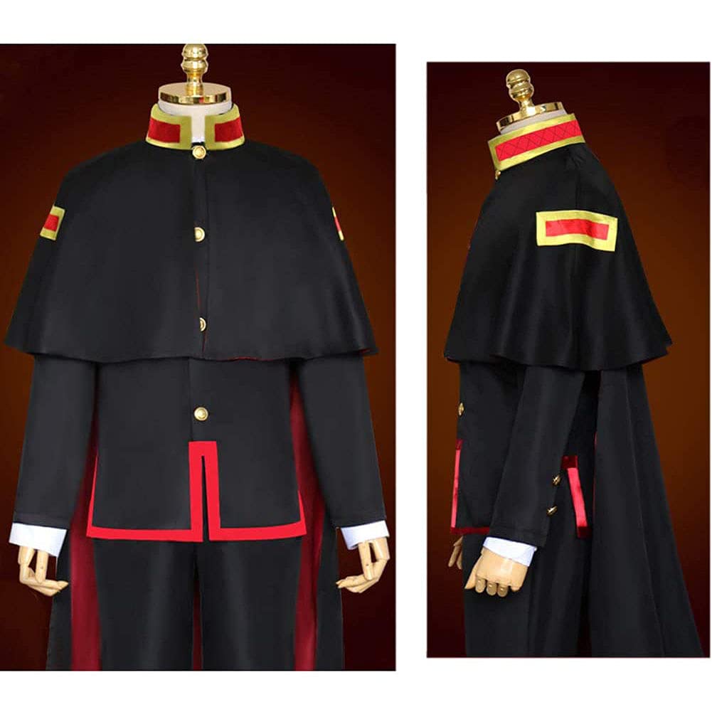 Zhongkaihua Costume da bagno Hanako-Kun per cosplay Minamoto Kou Hanako-kun Costume da scuola completo con accessori per uomini e donne Halloween Party Outfit