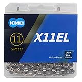 KMC X11EL チェーン 11速/11S/11スピード/11speed 用 118Links (シルバー) [並行輸入品]