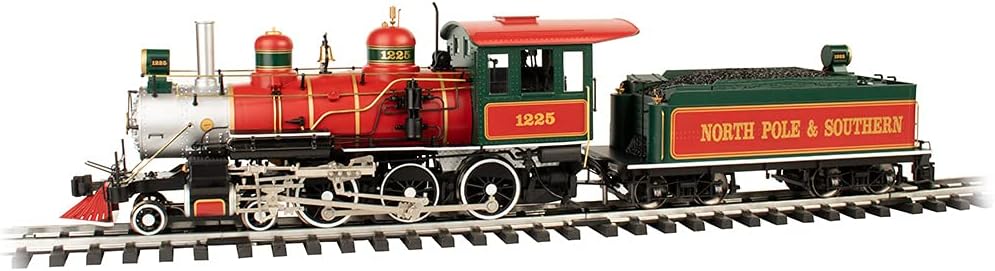 Trains - 4-6-0 Steam Locomotive with Metal Gears - Christmas - Large G Scale