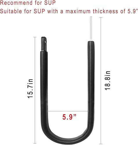 Miniatura 3 de SUP Wall Rack Surfboard Wall Rack SUP Wall Mount - As a Display Background Wall at Home for Paddleboards Shortboards and Longboards (Suitable for
