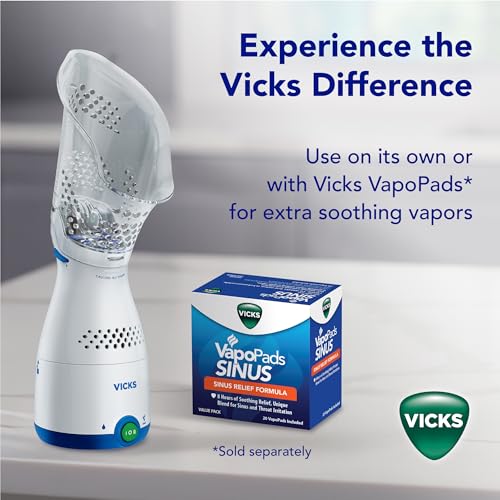 Vicks Sinus Inhaler for Sinus Relief, Works with VapoPads (1 Included) - image 8