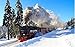 Produktbild Winter Schneeschatten Zug Dampfmaschine Bäume Landschaft Eisenbahn Wald Gemälde Nach Zahlen DIY Unique