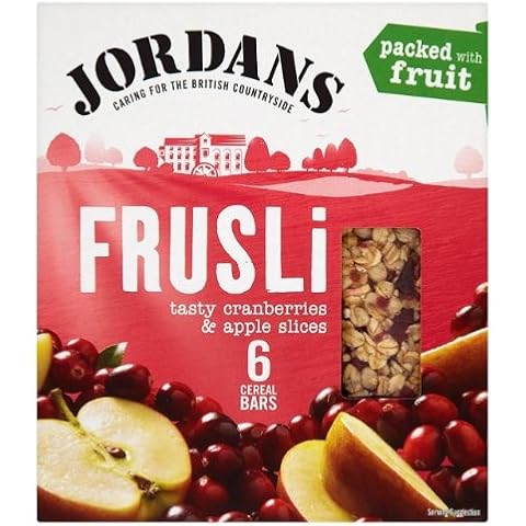 Jordans Frusli Bars Tasty Cranberry & Apple Slice Bars 3 Packungen Cover